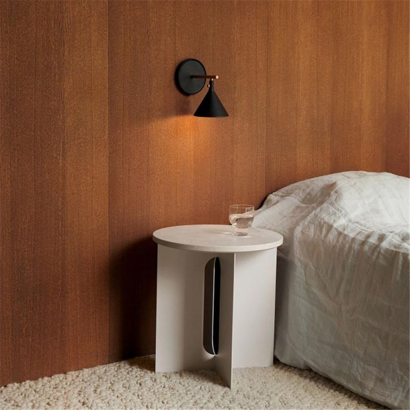 Nordic Loft Style Wall Lights Simple Modern Bedside Wall Lamp Cast Plug-in Wall Sconce (WH-OR-207)