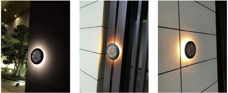 Stainless Steel Acrylic Modern Outside Wall Light for Courtyard, Villa LED Lamp