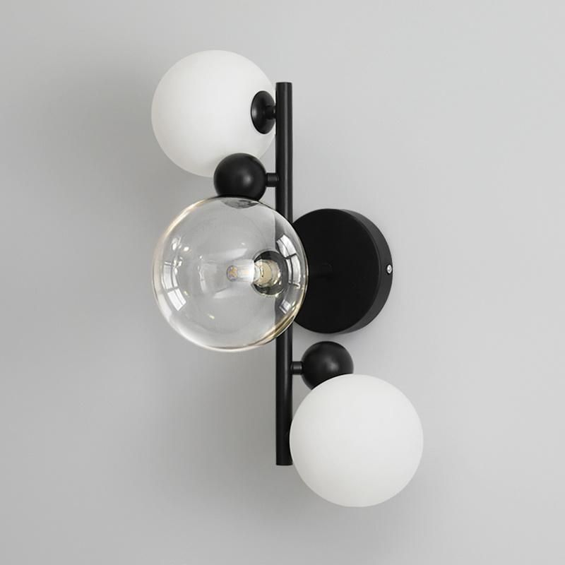 Retro Style Black White Design Wall Lamp Bedroom Lamp Stair Lamp