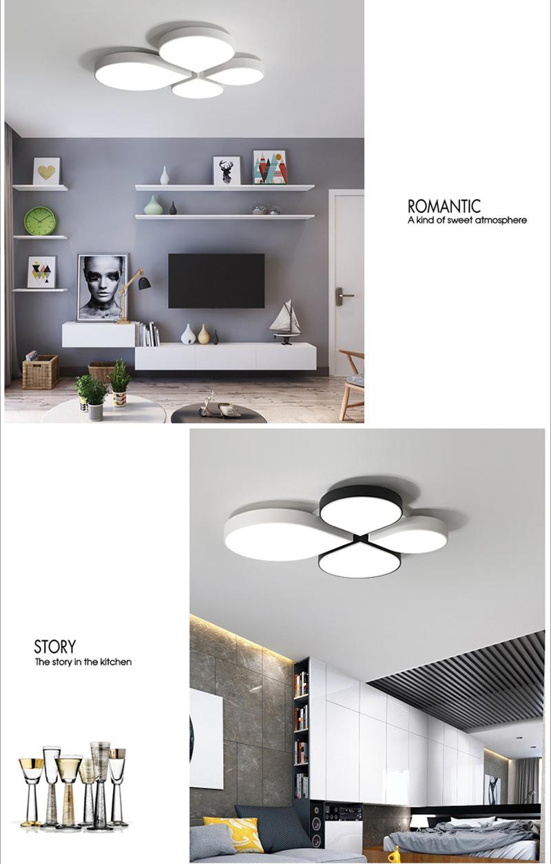 Surface Mounted Modern LED Ceiling Lights Fixture for Living Room