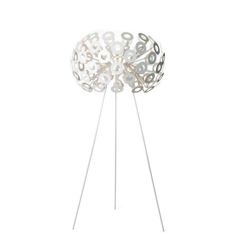 Modern Personality Floor Lights White Living Room Bedroom Study Dandelion Floor Lamp (WH-MFL-155)