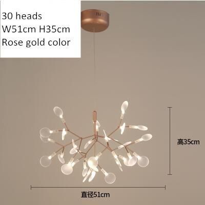 Modern Firefly Decorative Chandeliers Lighting Pendant Lamp (WH-AP-57)