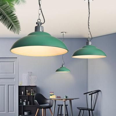 Nordic Simple Pendant Light Restaurant Creative Bar Olav Vintage Minimalist Barn Metal Pendant Light (WH-AP-317)