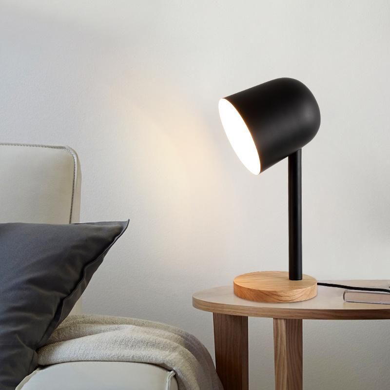 Blue Color Simple Style Table Lamp Reading Light Desk Lamp Study Lamp