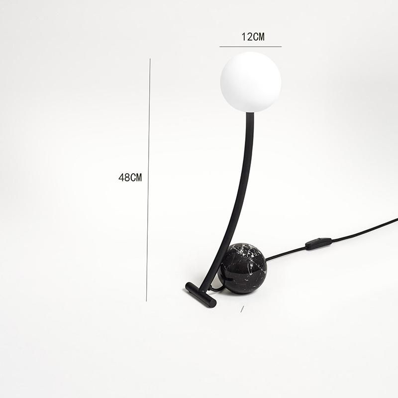 Creative Black White Table Lamps Bedside Lamps Nightstand Lamps LED