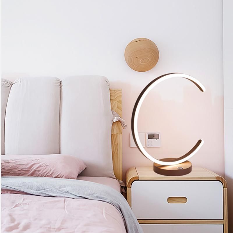 Moon Shade Table Lamp Floor Lamp Modern Style Bedside Lamp