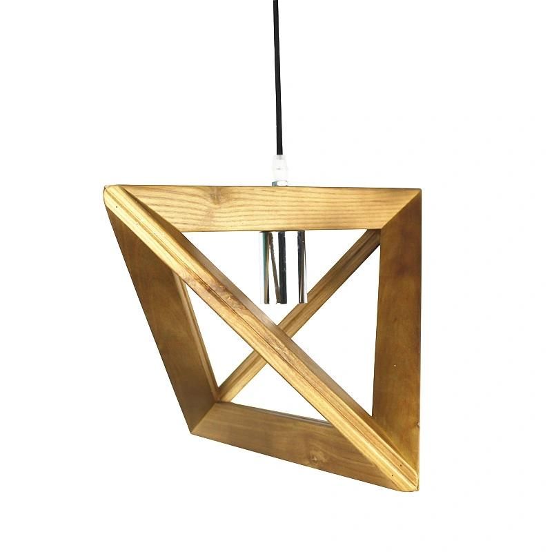 Fancy Wooden Pendant Lamp