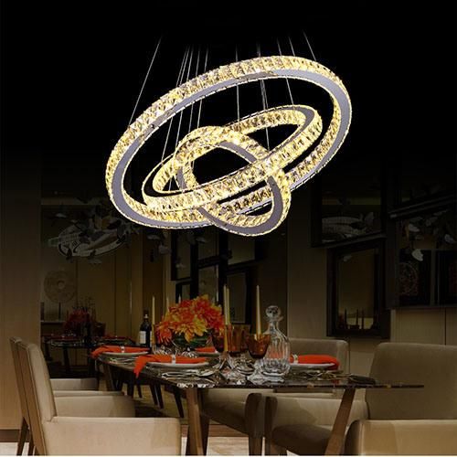 European Pendant Lamp Hanging Lights Crystal Lighting for Living Room Home Decoration