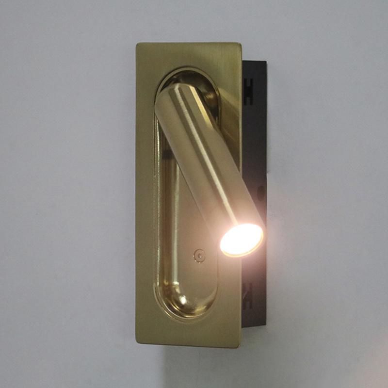 Metal in Antique Brass Wall Lamp