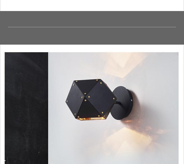 Modern Wall Lamp for Living Room Wall Sconces Bedroom Bedside Black White Double LED Wall Sconce (WH-OR-219)