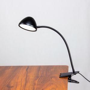 LED Clamp Desk Lamp for Bedroom/Dorm/Reading, Adjustable flexible Gooseneck