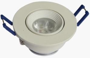 LED Ceiling Light 3X1w White