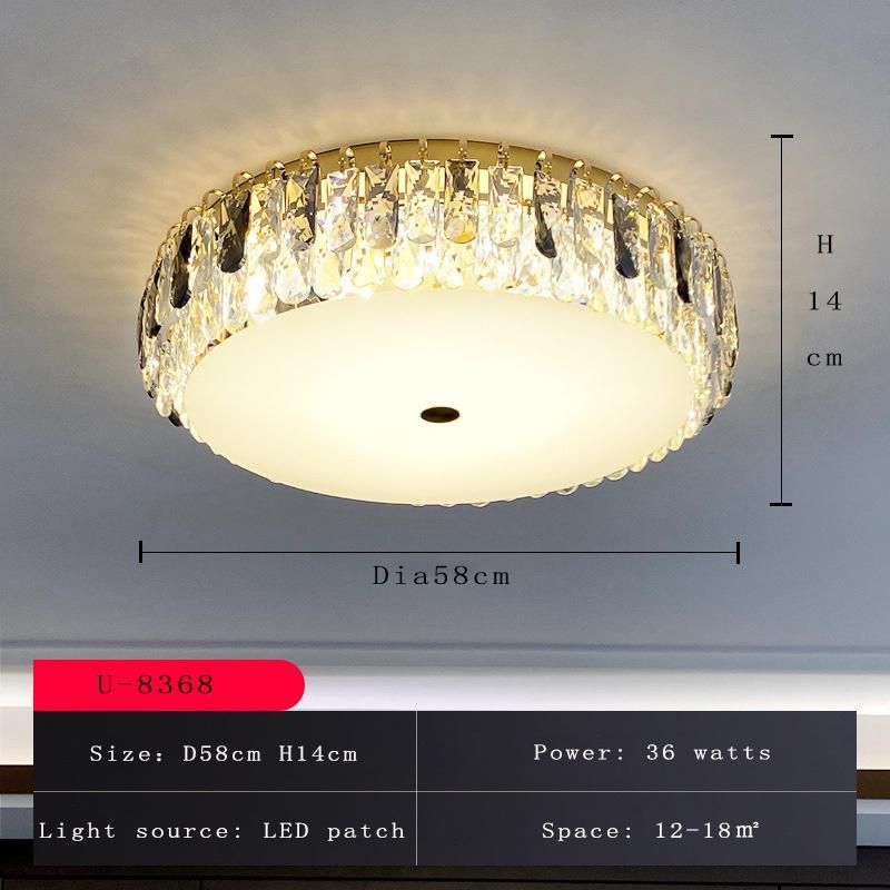 Modern Luxury Crystal Ceiling Lamp Crystal Flower LED Ceiling Light (WH-CA-78)