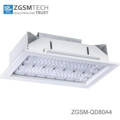 80W Gas Stastion Light Canopy Light of White Color