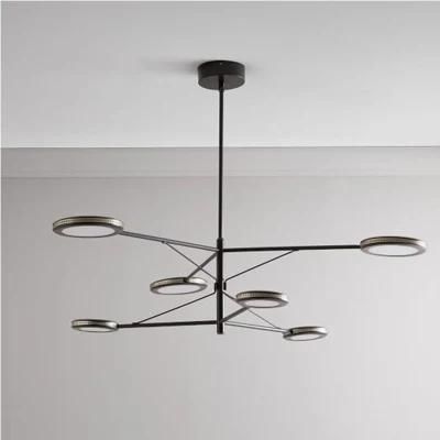Metal Black Ceiling Lamp Pendant Lamp Living Room Lamp Chandelier Restaurant Lamp