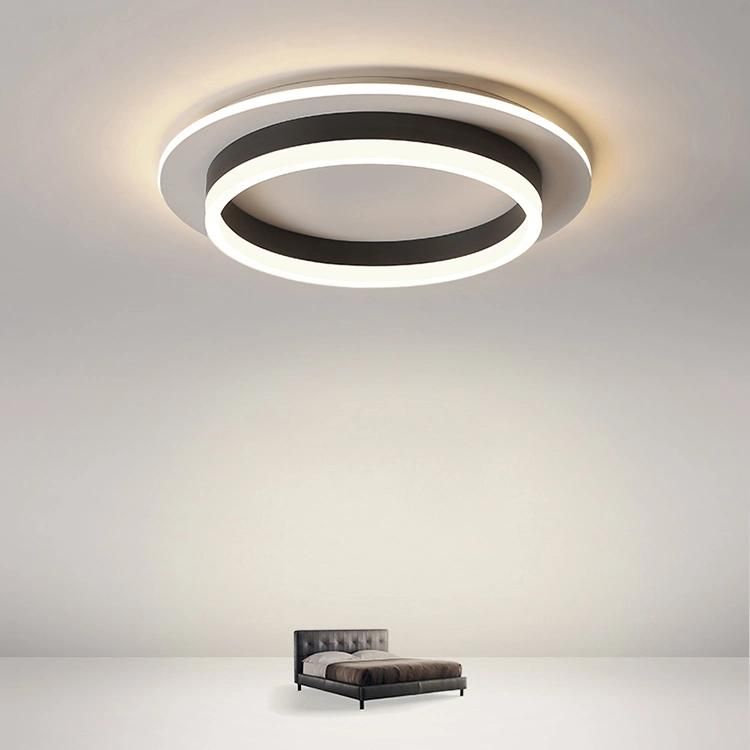 Minimalist Bedroom Round Acrylic Living Room Office Modern LED Ceiling Lamp Modern Lighting Corp