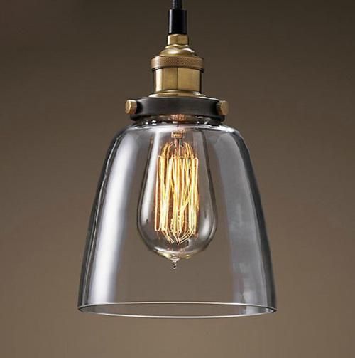 Indoor Light Modern Glass Pendant Lamp for Home Decoration