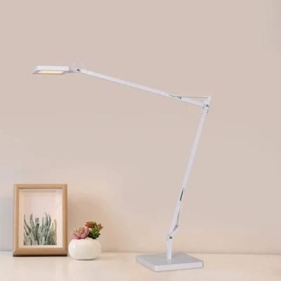 Touch Sensor LED Table Lamp Reading Swing Arms for Bedside Office Study Desk Light