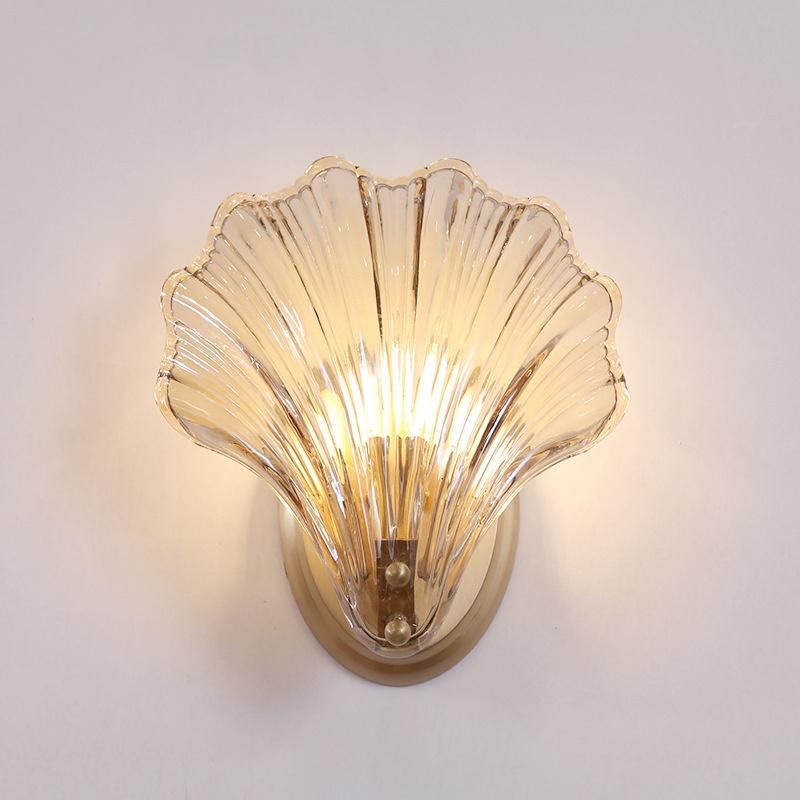 Creative Postmodern Golden Wall Lamp Living Room TV Aisle Background Light (WH-OR-124)
