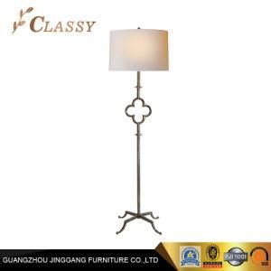 Luxury Modern Floor Lamp with Golden Stainless Steel Base for Living Room