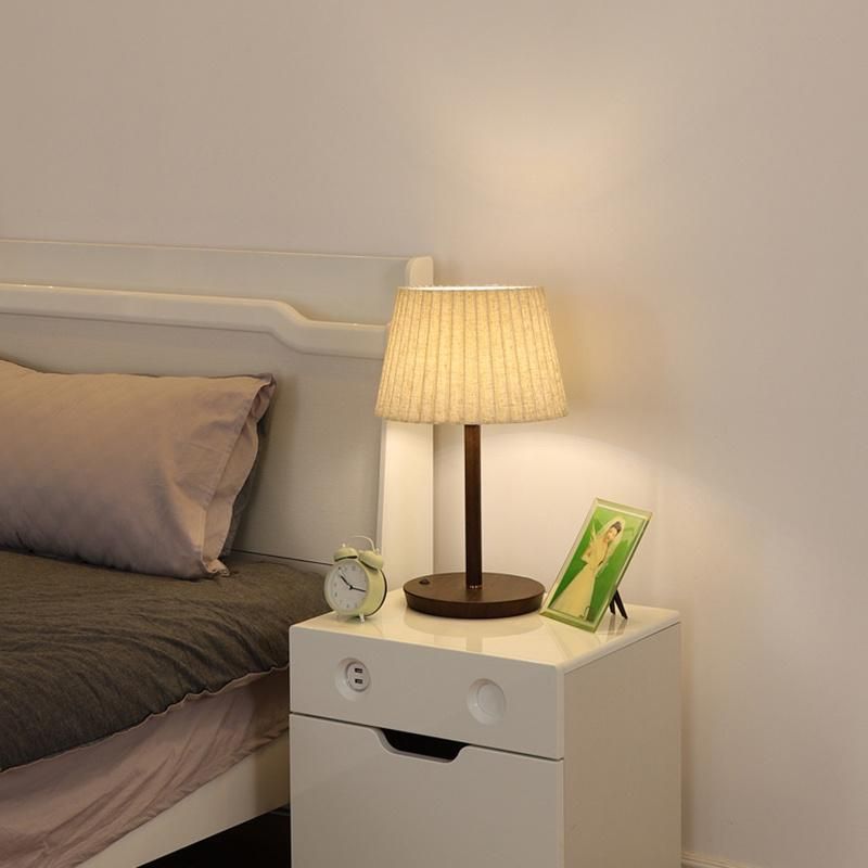 Wooden Vintage Nightstand Lamps Reading Lamp Study Light Dining Lamp