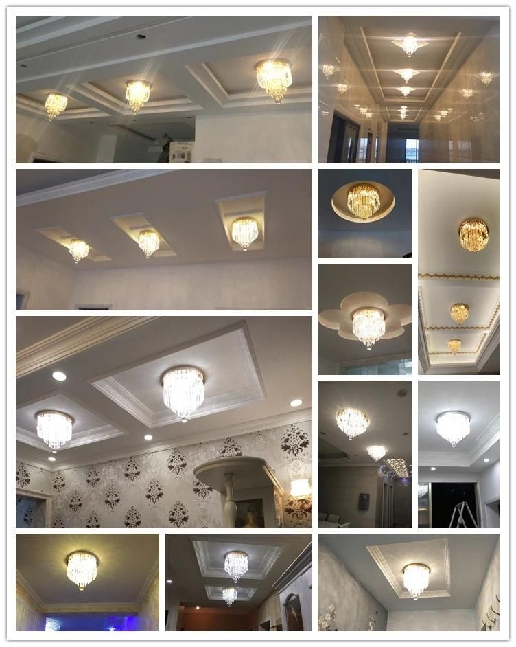 Crystal Flush Pendant Ceiling Light for Idoor Home Lighting Fixtures (WH-CA-31)