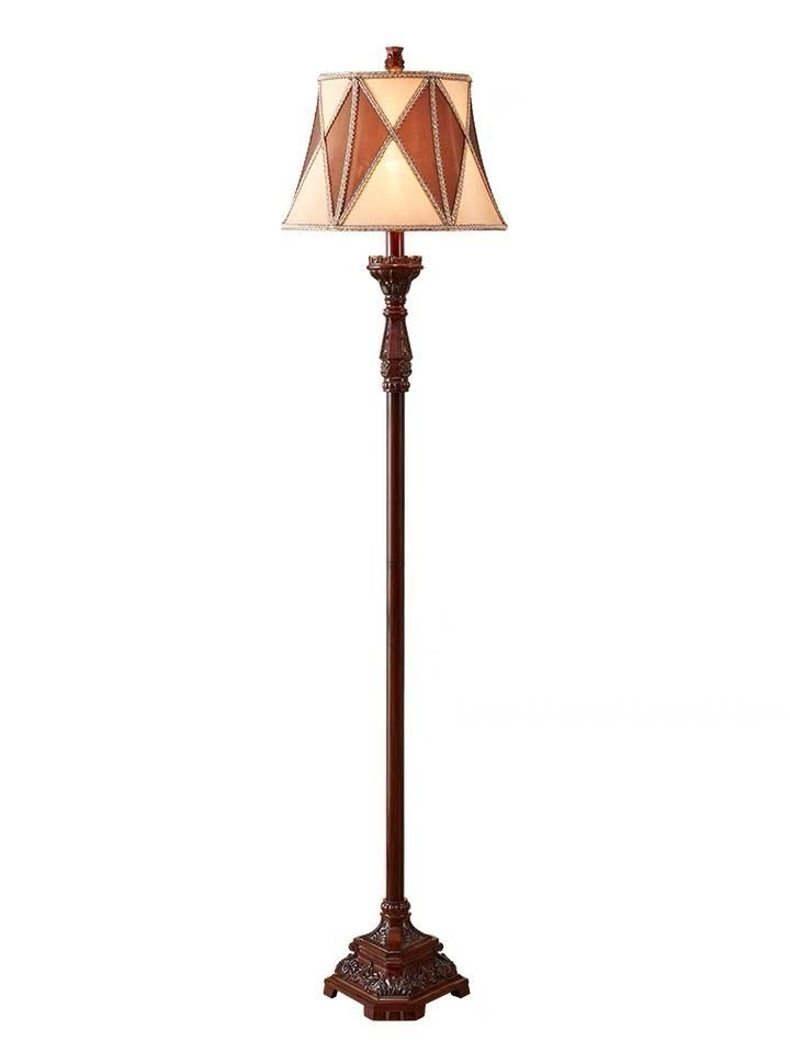 American Floor Lamp, Living Room Lamp, Bedroom Light Luxury, Vertical Simple Sofa, Coffee Table, Household Bedside Floor Lamp