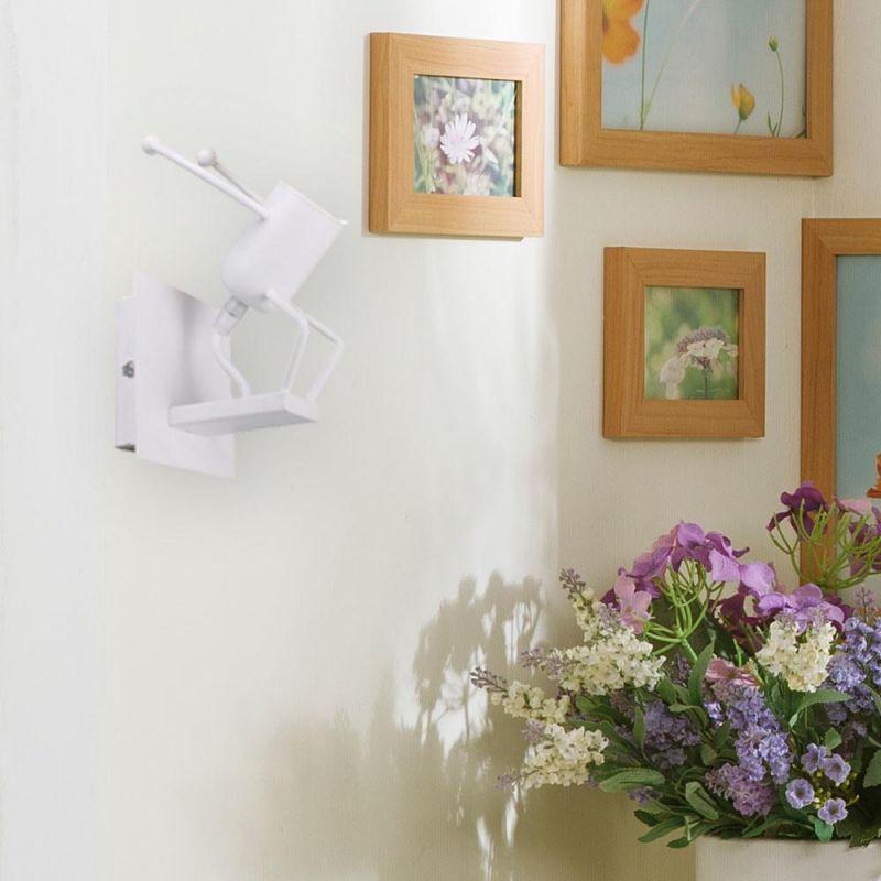 Cartoon Lamp Living Room Bed Room Creative Vintage Iron Simple Teeterboard Style Creative Children′s Wall Lamp (WH-VR-57)