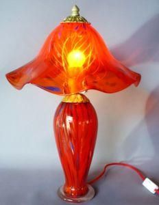 Hand Blown Murano Glass Desk Lamp