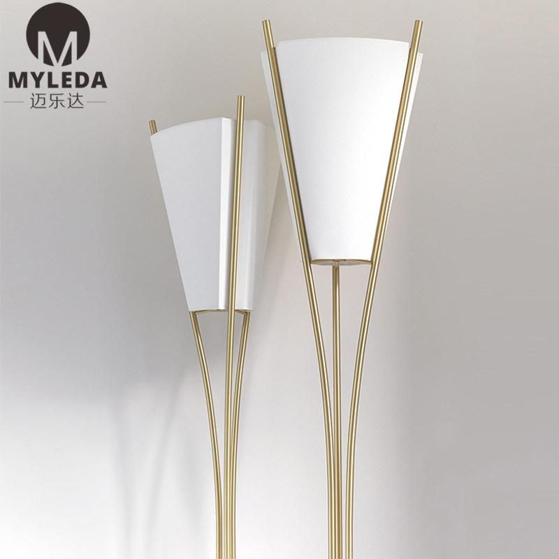 Metal LED Deco Office Living Room Bedside Floor Light
