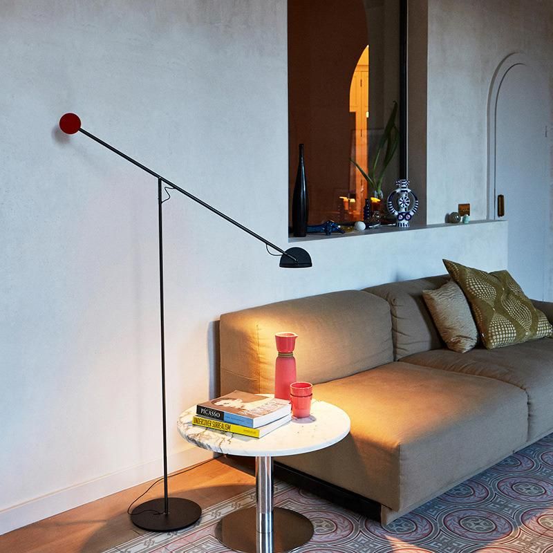 Nordic Creative 5W LED Floor Light Black with Long Arm up Down LED Floor Lamp (WH-MFL-153)