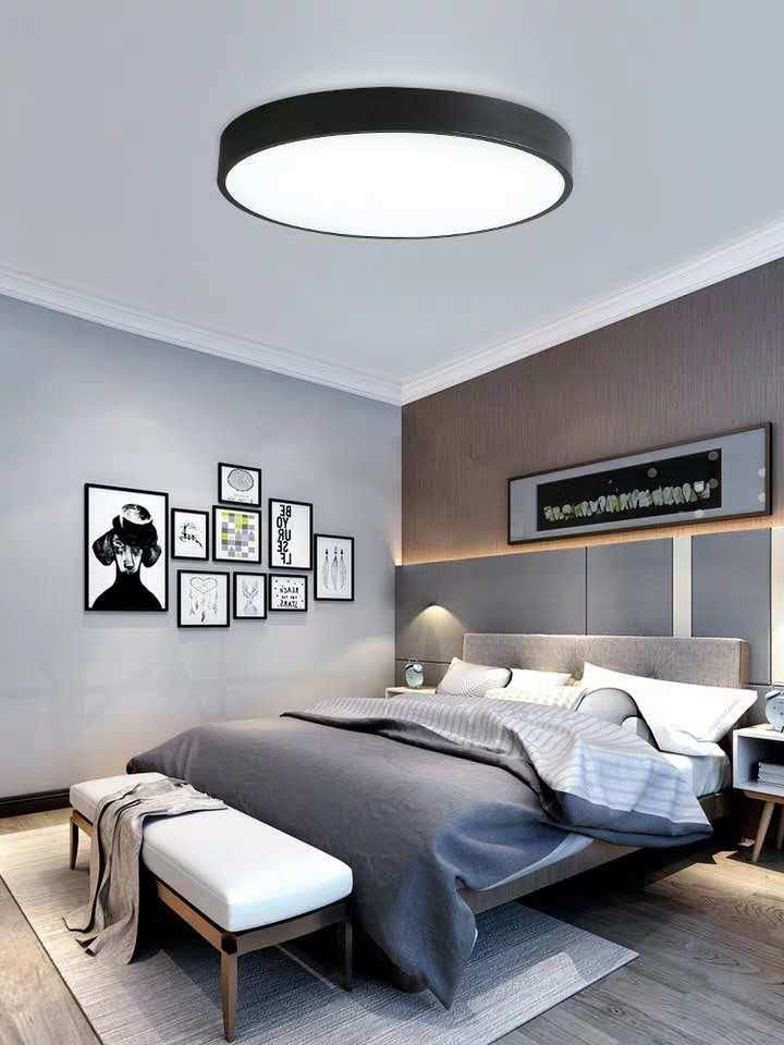 IP 44 Private Mode Diameter 500mm 40W Simple Easy to Install Ultra-Thin LED Round Ceiling Light