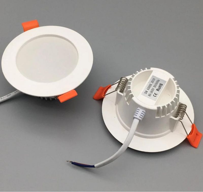 SMD2835 Recessed LED Panel Indoor Home Office Round Downlight LED Ceiling Down Light