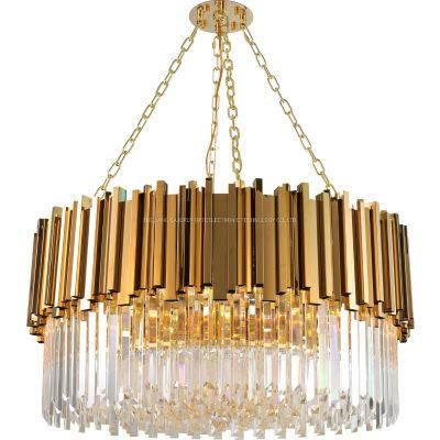 Chandelier Modern Luxurychandeliers Acrylic Home Foyer Indoor Brass