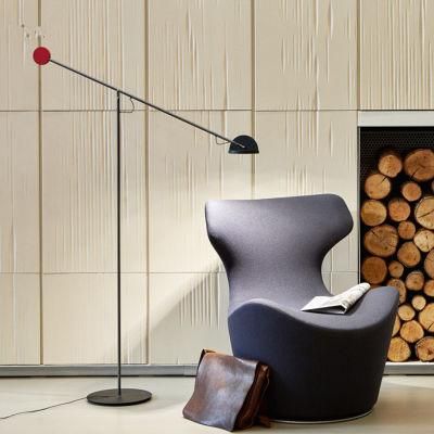 Nordic Creative 5W LED Floor Light Black with Long Arm up Down LED Floor Lamp (WH-MFL-153)