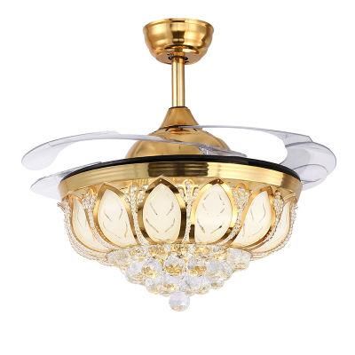 Luxury Home Lighting Pendant Lamp Crystal Fun Light with Blue Tooth and Control