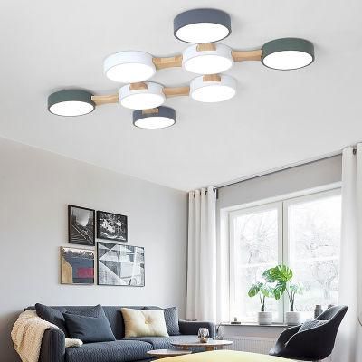 Round Creative Ceiling Light Modern Simple Bedroom Lamp Children Room Light