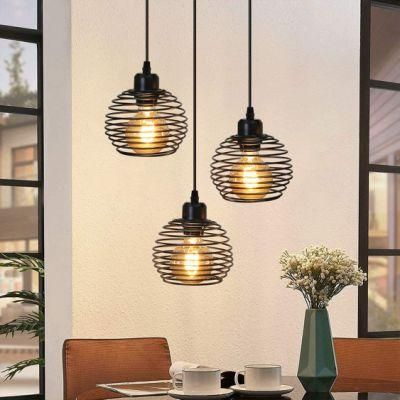Wire Cage Shede LED Pendant Lamp
