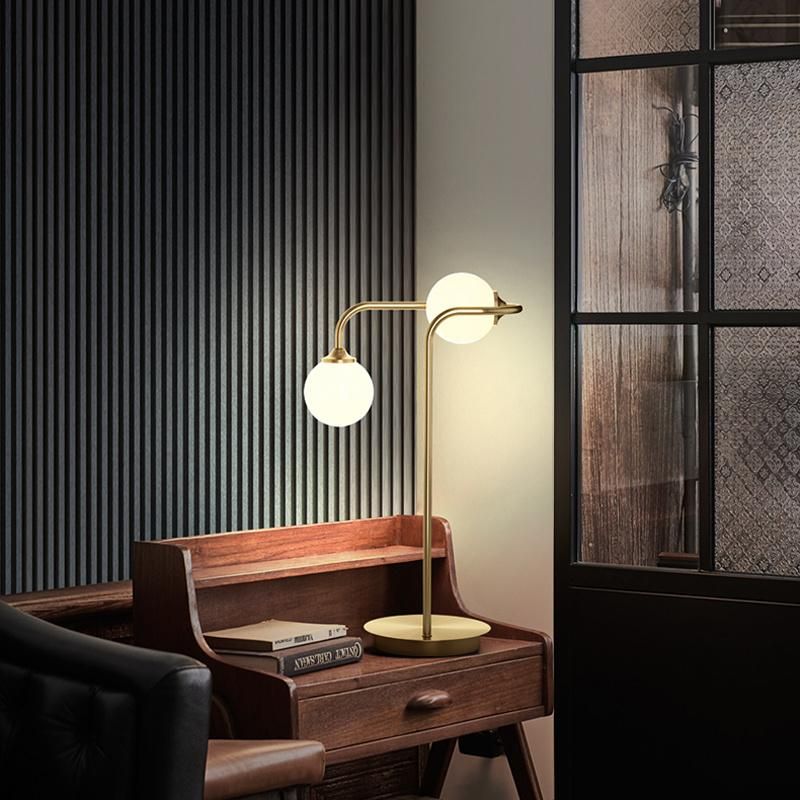 Simple Modern Art Table Lamp Creative Design Decorative American Bedroom Bedside Light