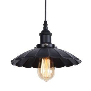 Loft Edison Black Iron Shade Pendant Light Fixtures