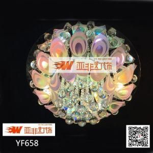 Modern Crystal Glass Chandelier Light with MP3&Remot Control (Yf658/5R)