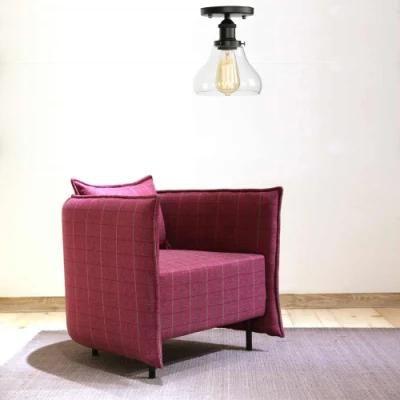 American Country Lamp Fixtures Porch Living Room Glass Industrial Decor Vintage Ceiling Lamps (WH-LA-40)