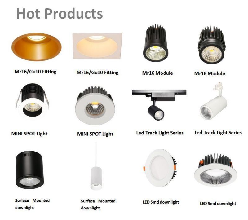 IP65 Waterproof Pendant Light 800lumens 7W 9W Surface Mounted Downlight Smx2a