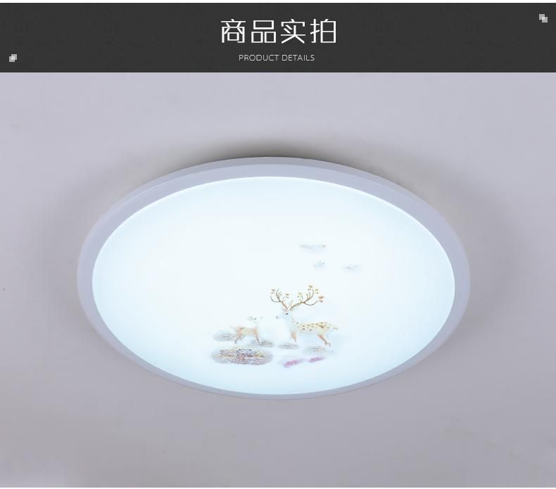 China Factory OEM Round Simple Style Design LED Indoor Ceiling Pendant Decoration Lighting