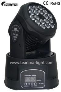 18X3w LED Mini Moving Head Wash Light