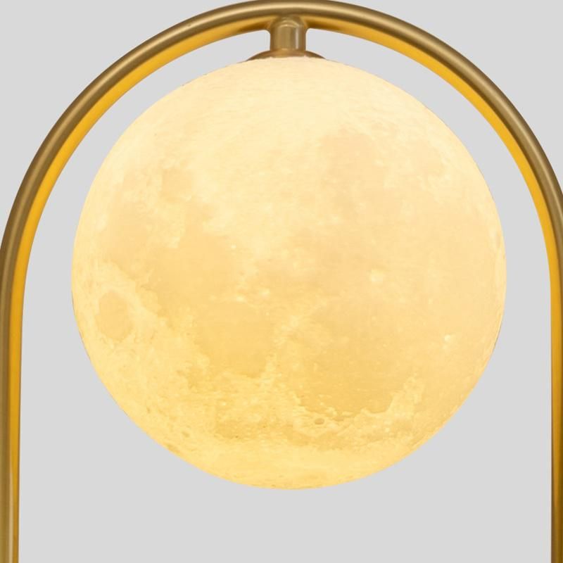 Creative Moon Lampshade Bedside Lamp Nightstand Lamps Table Lamps Light
