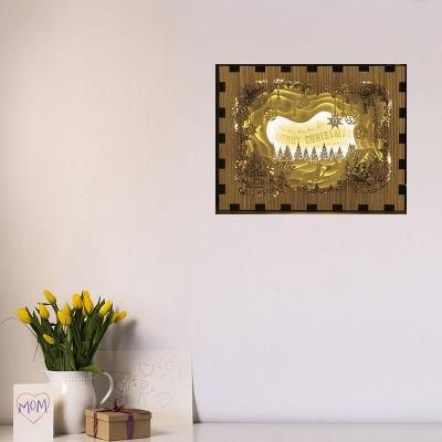 Christmas Trees Snowflakes Decorate Wall Lamps Christian Gift for Gc-L-0016