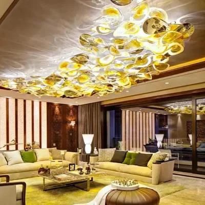Modern Decoration Hotel Lobby Villa Pendant Light Custom LED Chandelier