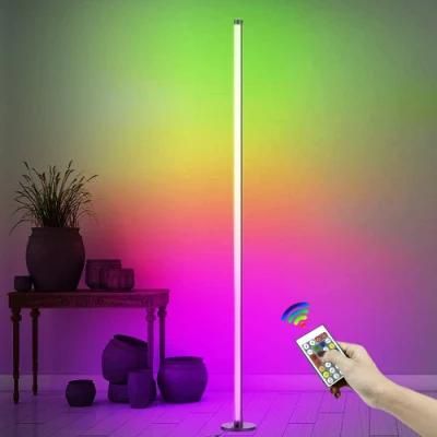 with Wireless USB Charging Standing Decor Living Room RGB Stand Connor Decorative Floor Light