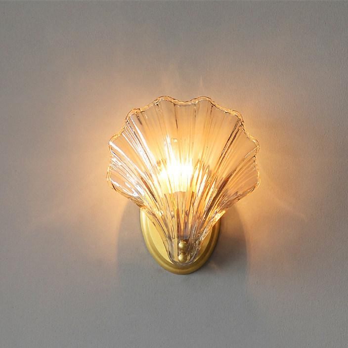 Creative Postmodern Golden Wall Lamp Living Room TV Aisle Background Light (WH-OR-124)